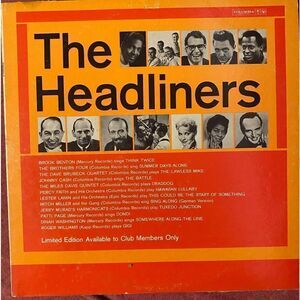 Vintage The Headliners vinyl 